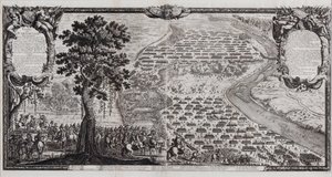 Slaget ved Warszawa i juli 1656 af Erik Dahlbergh