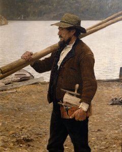 Fisker af Erik Theodor Werenskiold