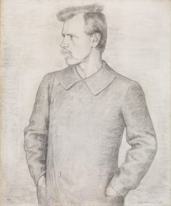 Fridtjof Nansen 1861-1930 af Erik Theodor Werenskiold