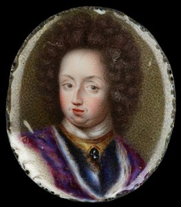 Miniature af Karl XI, konge af Sverige af Erik Utterhielm