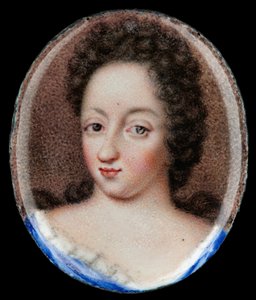 Miniature af dronning Ulrika Eleonora den ældre af Sverige af Erik Utterhielm