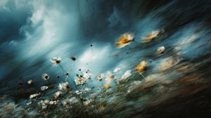 Stormfulde vilde blomster af Erkan Camlilar