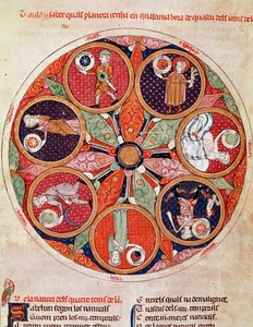 Bevægelse af planeterne Miniature fra "Breviaire d