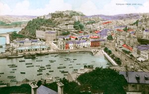 Torquay, Devon, begyndelsen af det 20. århundrede. af Ern Bishop