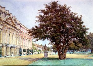 Hampton Court Palace af Ernest Arthur Rowe