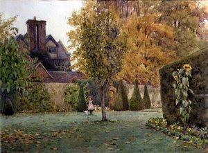 Loseley Park, Surrey af Ernest Arthur Rowe