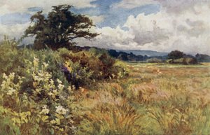 Rising Ground af Ernest Benger or Berenger
