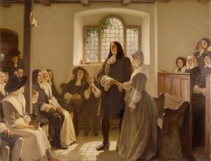 Ægteskabet mellem William Penn og Hannah Callowhill i Friends