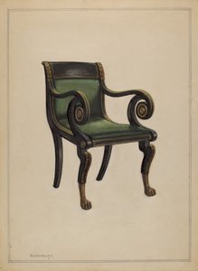 Lænestol af Ernest Busenbark