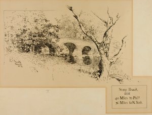 Brook Bridge af Ernest C. Peixotto