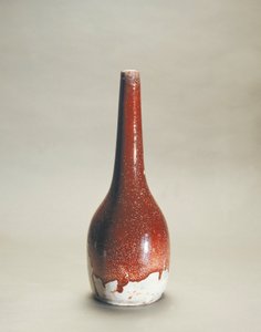 Porcelænsvase med flambe emalje af Ernest Chaplet (1835-1909) af Ernest Chaplet
