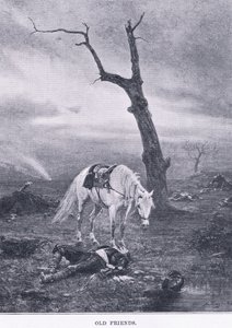 Gamle venner, fra The Magazine of Art 1893, Cassell and Company af Ernest Crofts