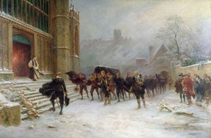 Begravelsen af kong Charles I - St. George