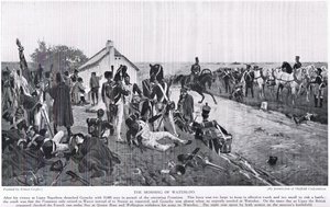 The Morning of Waterloo, illustration fra 