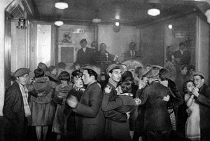 Interiør af en bal-musette, Paris, 1931.