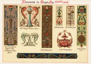 Designelementer fra 1500-tallet. af Ernest Guillot