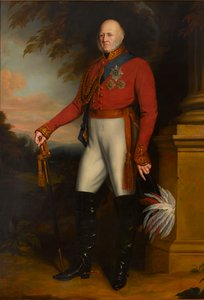 Portræt af H.R.H. Adolphus Frederick, hertug af Cambridge (1774-1850) af Ernest Gustave Girardot