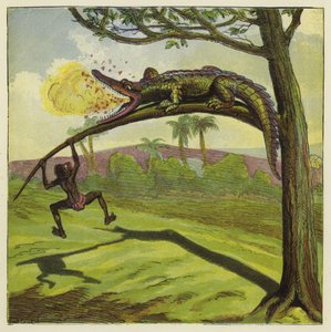 Krokodille af Ernest Henry Griset