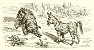 Ornen og æselet