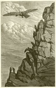 Ørnen og kragen af Ernest Henry Griset
