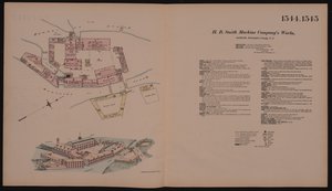 H.B. Smith Machine Companys Works, Smithville, Burlington, New Jersey, Hexamer General Survey, 1881