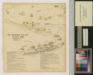 Octoraro Mills, Rowlandville, Maryland, Hexamer General Surveys, 1876