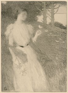 Aften i oktober, ca. 1898. af Ernest Laurent