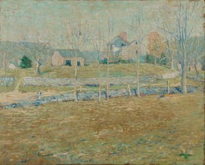 En forladt gård, ca. 1908.