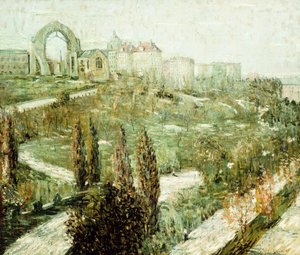 Morningside Heights af Ernest Lawson