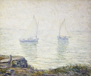 Sejlbåde af Ernest Lawson