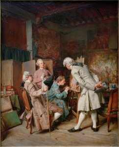Maleri elskere af Ernest Meissonier