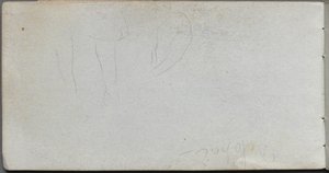 Skitsebog, side 02: Studier af ben. af Jean Louis Ernest Meissonier