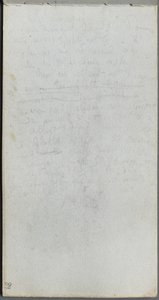 Skitsebog, side 89: Noter af Ernest Meissonier