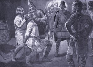 Ceolwulf, konge af Northumbria, bliver tvangsklippet AD731