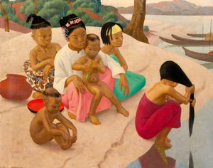 På bredden af Irrawaddy af Ernest Procter