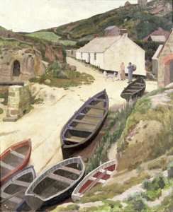 Porthgwarra, Cornwall af Ernest Procter