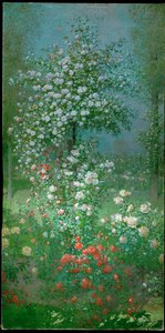 Roser, dekorativt panel af Ernest Quost