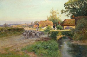 Returning to the Fold (olie på lærred)