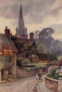 Edwinstowe (farve litho)