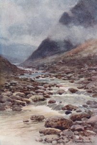 Fat Cleave (farve litho) af Ernest William Haslehust
