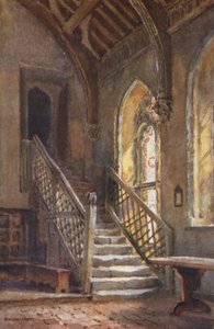 Brødremenigheden, Skt. Kors (farve litho) af Ernest William Haslehust