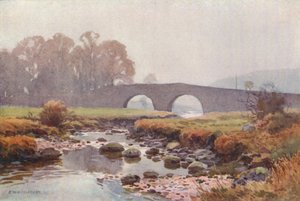 To broer (farve litho) af Ernest William Haslehust