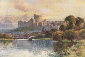 Windsor (farve litho) af Ernest William Haslehust