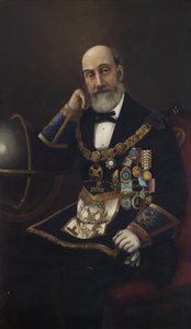 John Morant Hervey, storsekretær, 1875 af Ernest de Cleichen von Tettenborn