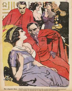 Elegant Rom (farve litho)