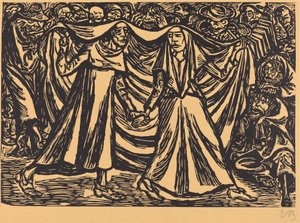 Dødedansen II af Ernst Barlach