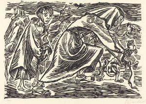 Hundefangeren af Ernst Barlach