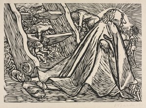 Guds forvandlinger: Den guddommelige tigger af Ernst Barlach