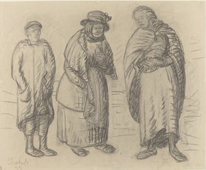 Tre figurer, 1913.
