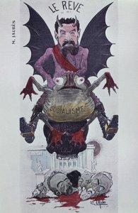 Drømmen om M. Jaures, 1906 af Ernst Emmanuel Muller